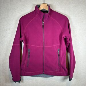 REI Fleece Jacket Womens Small Pink Polartec Full Zip Outdoor Gorpcore Hiking